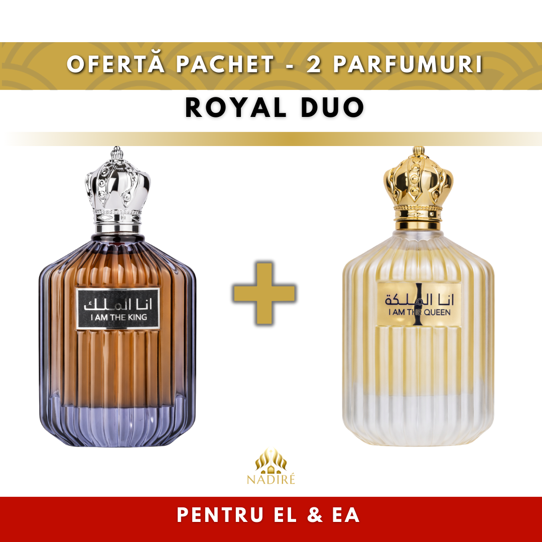 Pachet I Am The King & I Am The Queen Ard Al Zaafaran, EDP