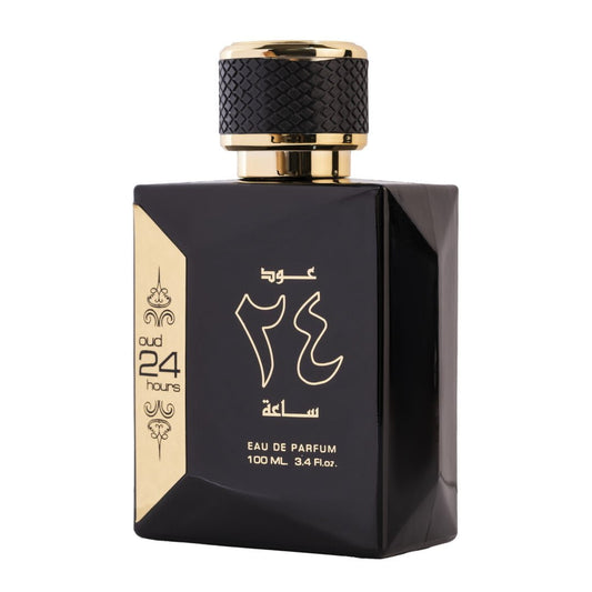 Set Oud 24 Hours Ard Al Zaafaran, EDP 100 ml + Deo 50 ml, unisex