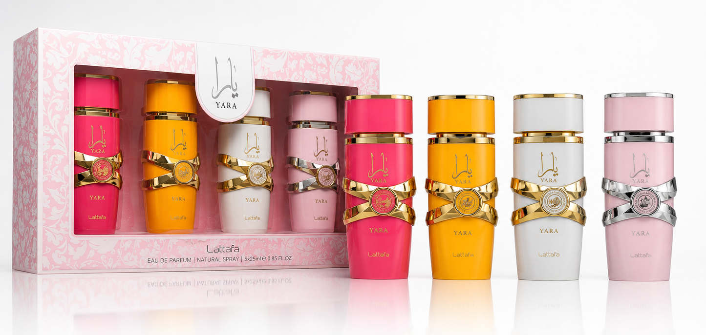 Lattafa Yara Collection Gift Set 4x25 ml