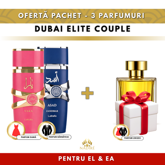 2 + 1 GRATIS – Yara Candy & Asad Zanzibar Lattafa + Parfum Cadou 100 ml