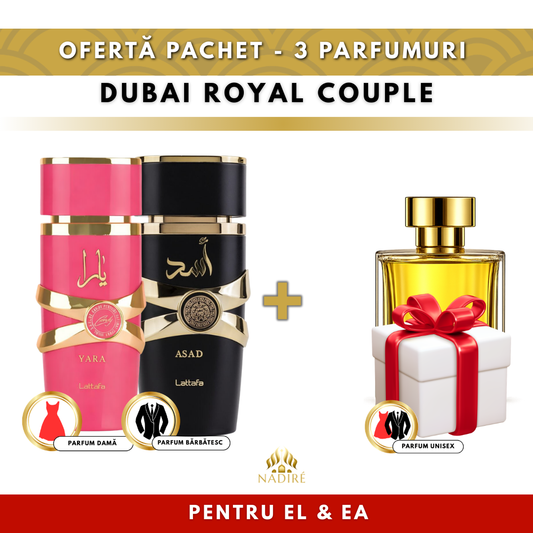 2 + 1 GRATIS – Yara Candy & Asad Lattafa + Parfum Cadou 100 ml