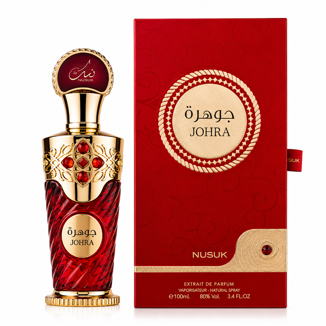 Johra Nusuk, Extrait de Parfum pentru Femei, 100 ml